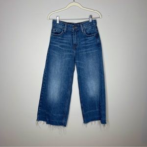Levi’s Size 26 Women’s High-Rise Wide-Leg Cropped Denim Jeans
